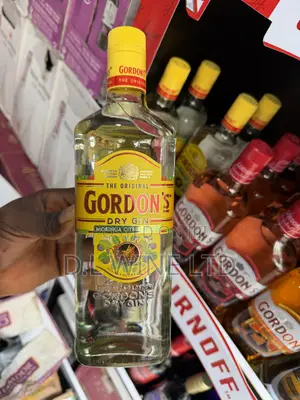 GORDON’s Dry GIN Cartoon of 12 Bottles