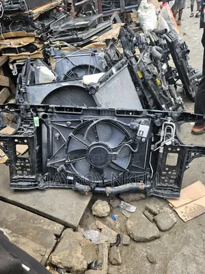 Radiator and Fan AC Condenser. Sonta 2016