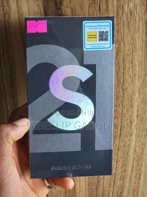 New Samsung Galaxy S21+ 5G 128 GB Silver