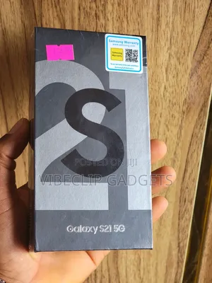 New Samsung Galaxy S21 5G 128 GB Black