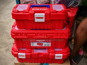 Heavy-Duty EMTOP Plastic Tool Boxes.