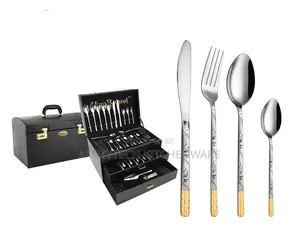 84 PCS High Quality and Unique Cutlery Box set