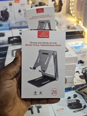 Folding Aluminum Phone and Tablet Stand/Holder