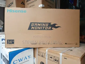 HISENSE 34" UltraWide Curved Gaming Monitor | MON34G6K-PRO