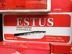 Estus Vegetables Sardines Tin by 50