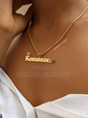 Customized Jewelry,neck Chain Available,and Affordable