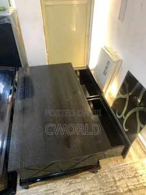 Modern High-Gloss TV Console - Imported