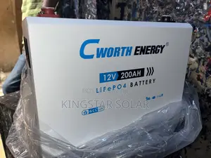 CWORTH 200Ah 2.56kWh 12V LiFePO4 Lithium Battery