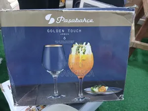 Golden Touch 6 Set Glass Cup