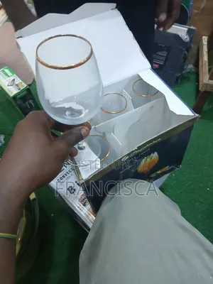 Golden Touch 6 Set Glass Cup