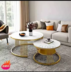 Centre Table 2 in 1. Faux Marble