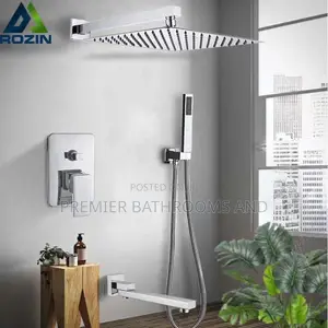 Chrome Five Ways Conduit Shower
