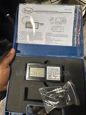 Ultrasonic Thickness Gage 0.05-7.9 in (1.2-200 Mm) - Pipe, Wall, HVAC,