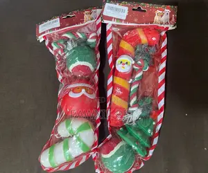 Christmas Dog Toy Stockings Gift Set