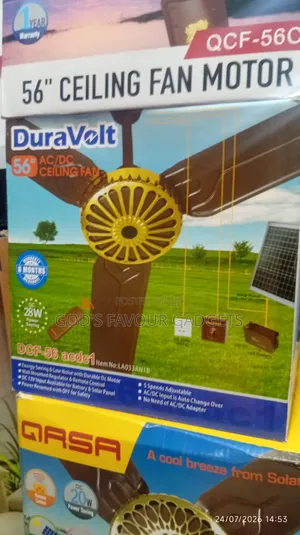 Solar Ceiling Fan