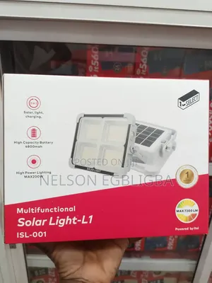 Itel Energy 4800mAh Solar Light L1 ISL-001