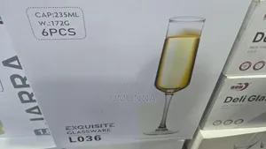 6pc Champagne Glass