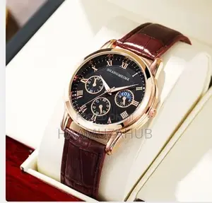 Leather Wrist Watch for Men