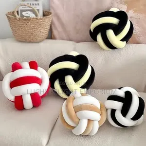 Luxury Knotted Throw Pillows