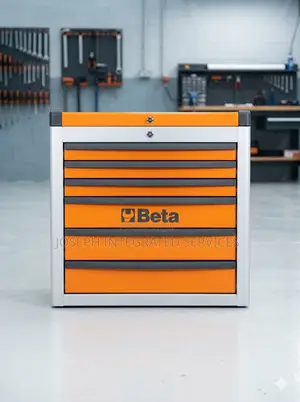 Beta C23s-O Portable Tool Chest With 5 Drawers and a Top Compartment.