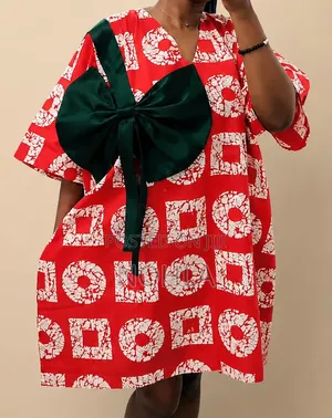 Short Ankara Bubu Dress