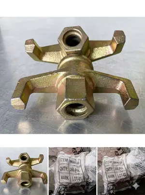 Gold-Colored Tie Wing Nut