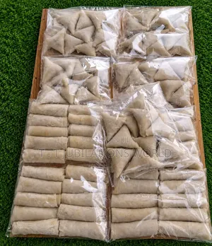 Ready-to-Fry Small Chops in Ekiti! Samosa, Spring Rolls More