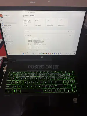 Laptop HP Pavilion Gaming Laptop 15-dk2xxx 16GB Intel Core i5 SSD 512GB