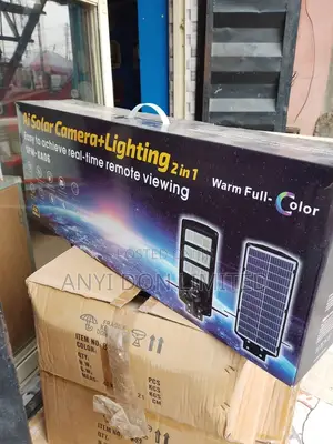 Ai Solar Street Light With Camera