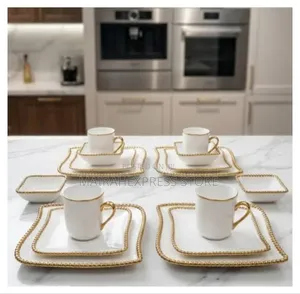 16pcs Luxury Porcelain Dinnerware Set
