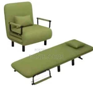 Single Person 3-Way Sofa Bed, Foldable Sofa Seat, Single,