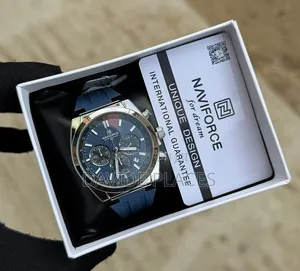 Naviforce Nf9102 Chronograph, Waterproof Unisex Rubber Wristwatch