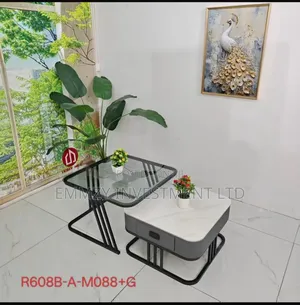 Available 2in1 Luxury Center Table