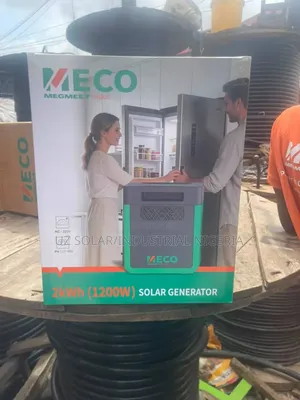Meco 2kwh 1200w Solar Generator With Bluetooth Connection