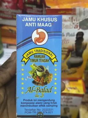 Original Al-Balad Jamu Khusus Anti Maag – 50 Capsules
