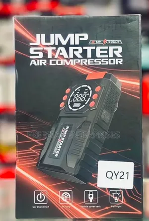 Q21 Car Battery Jump Starter Tire Inflator.