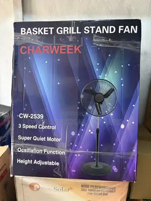 18inches Charweek Basket Grill Standing Fan