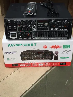 Karaoke Table Power Amplifier Bluetooth USB Equalizer Remote Control