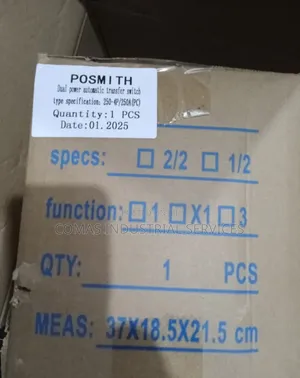 Posmith 250A 4p Automatic Changeover Switch|Dual Power Transfer Switch