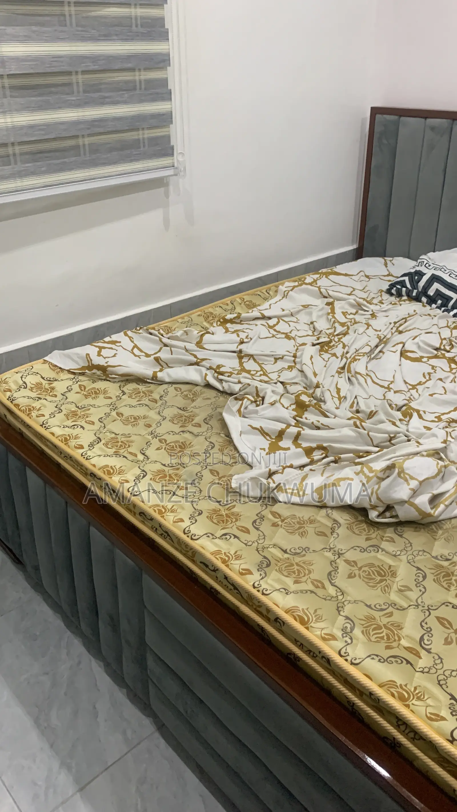 Bed Frame and Bed