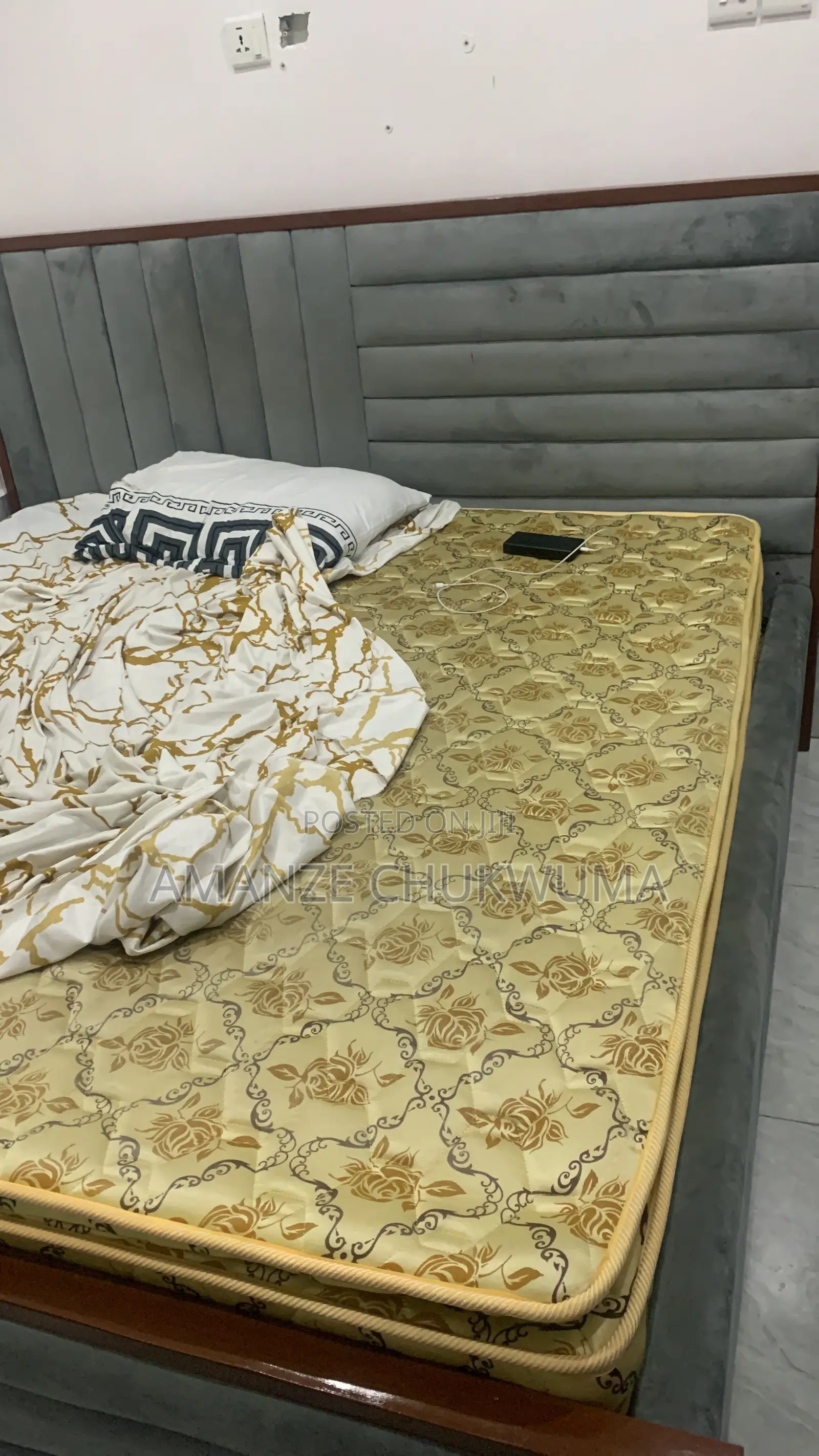 Bed Frame and Bed
