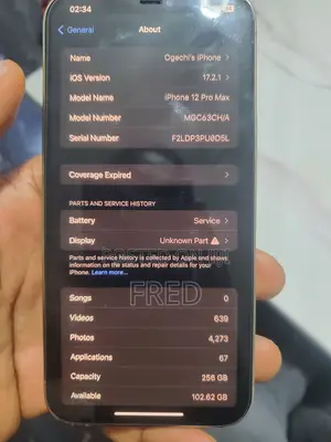 Apple iPhone 12 Pro Max 256 GB Rose Gold