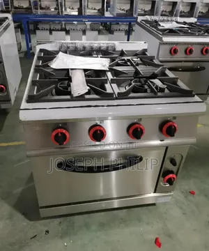 4 Bunner Gas Cooker With Oven