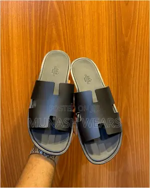 Pure Original Leather Sole Grade Hermes Sandal 40-46