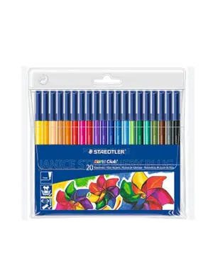 STAEDTLER 326 WP20 Noris Fibre-Tip Colouring Pens