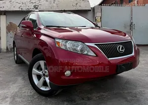 Lexus RX 2011 Red