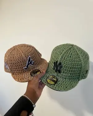 Handmade Crochet Baseball Cap