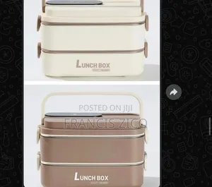Double Layer Portable Lunch Box 1.4lt