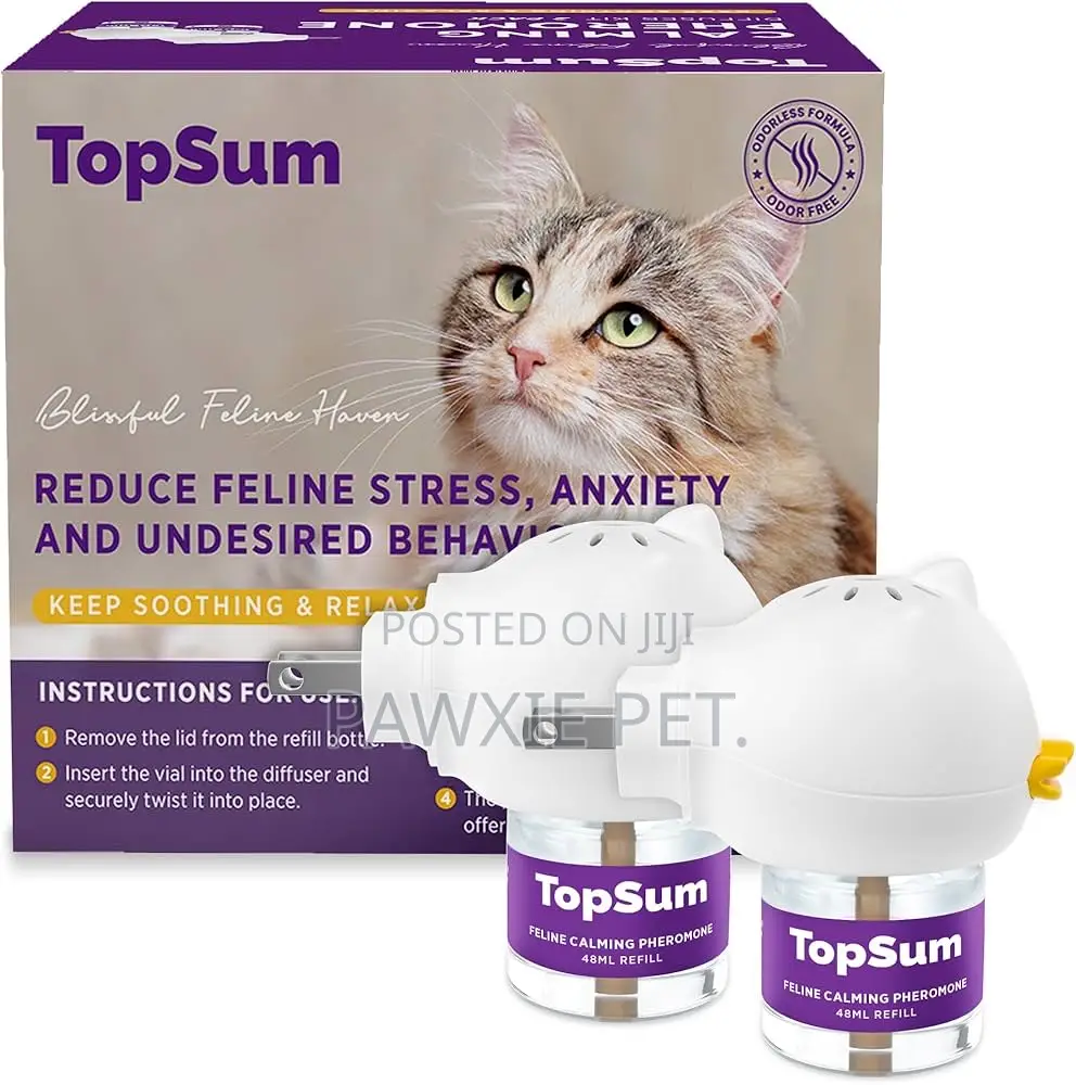 Topsum Calming Pheromone Diffuser Kit 2 Pk