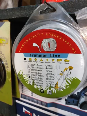 30m Thick Trimmer Line – Heavy Duty Brush Cutter Nylon Line